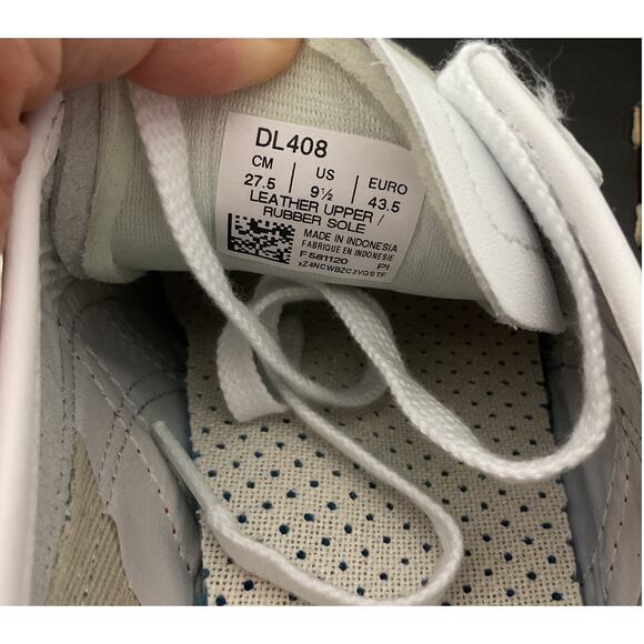 NIB Onitsuka Tiger MEXICO 66 White/Blue Unisex Sneakers 9.5 Mens / 11 Women’s TG - Picture 9 of 9